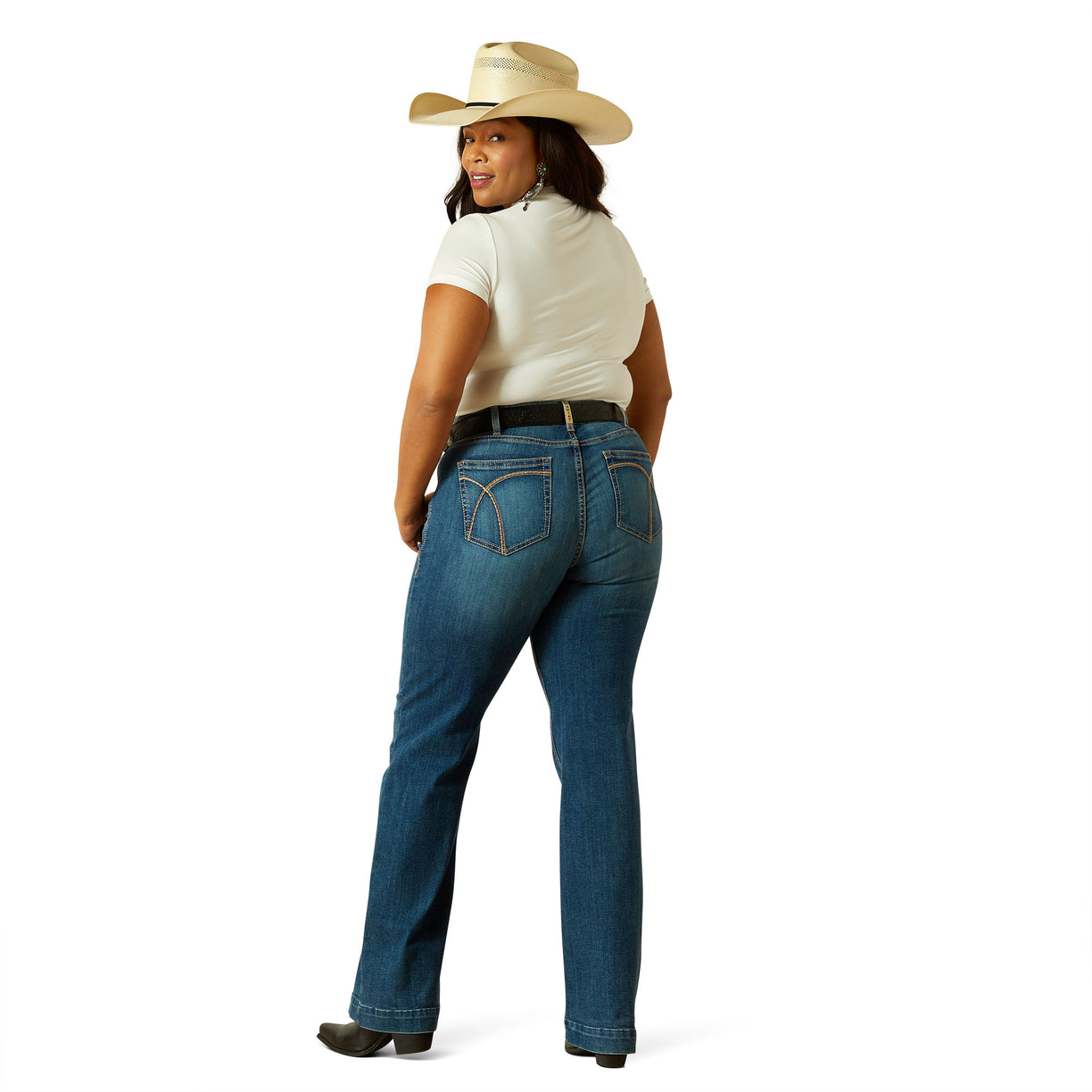 Mid Rise Hasley Trouser Jeans