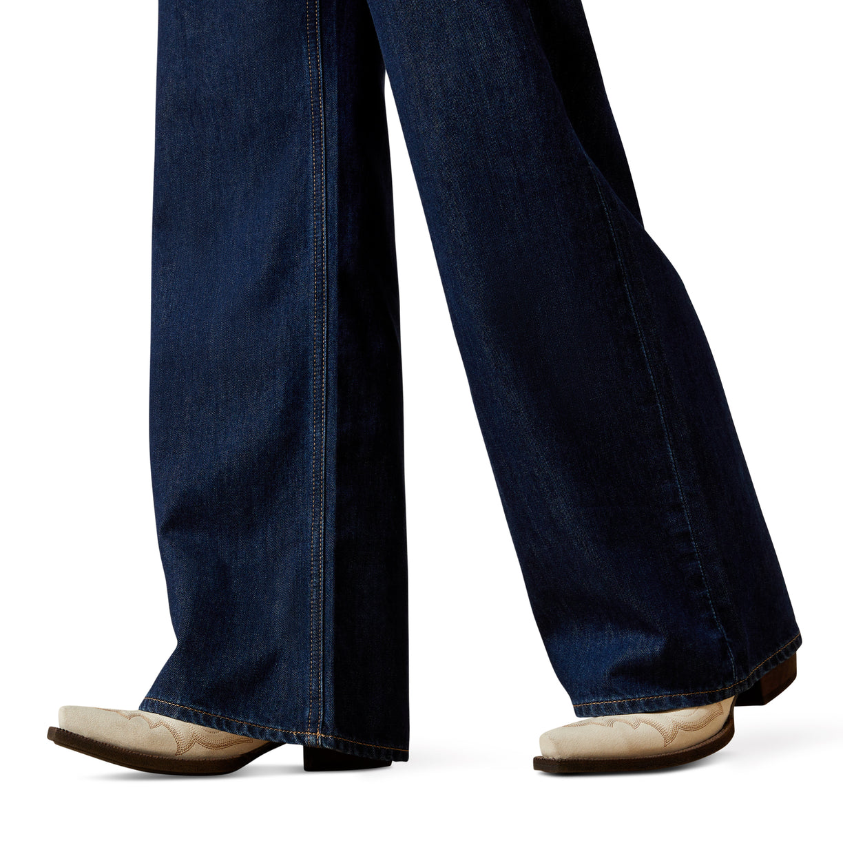 Ultra High Rise Pleated Trouser Jeans
