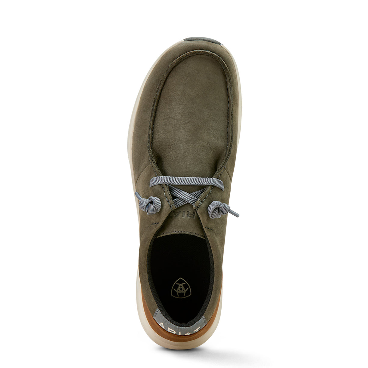 Ariat Men's Buckeye Waterproof Shoes in Dark Grey & Status BrownToe