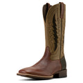 Ariat Men's Dakota VentTEK Cowboy Boots in Beastly Brown & Brown Bomber Leather - Front