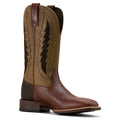 Ariat Men's Dakota VentTEK Cowboy Boots in Beastly Brown & Brown Bomber Leather - Angle