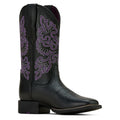 Round Up Wide Square Toe StretchFit Western Boot