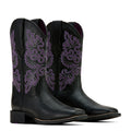 Round Up Wide Square Toe StretchFit Western Boot