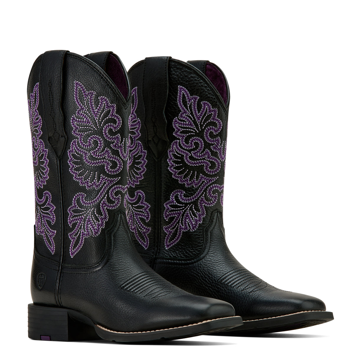 Round Up Wide Square Toe StretchFit Western Boot