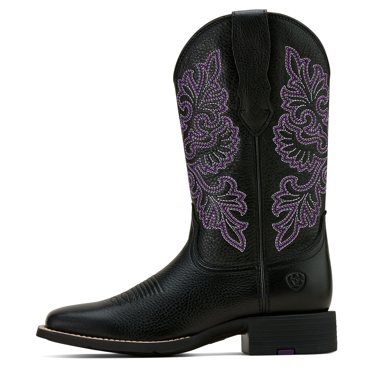 Round Up Wide Square Toe StretchFit Western Boot