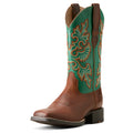 Round Up Wide Square Toe StretchFit Western Boot