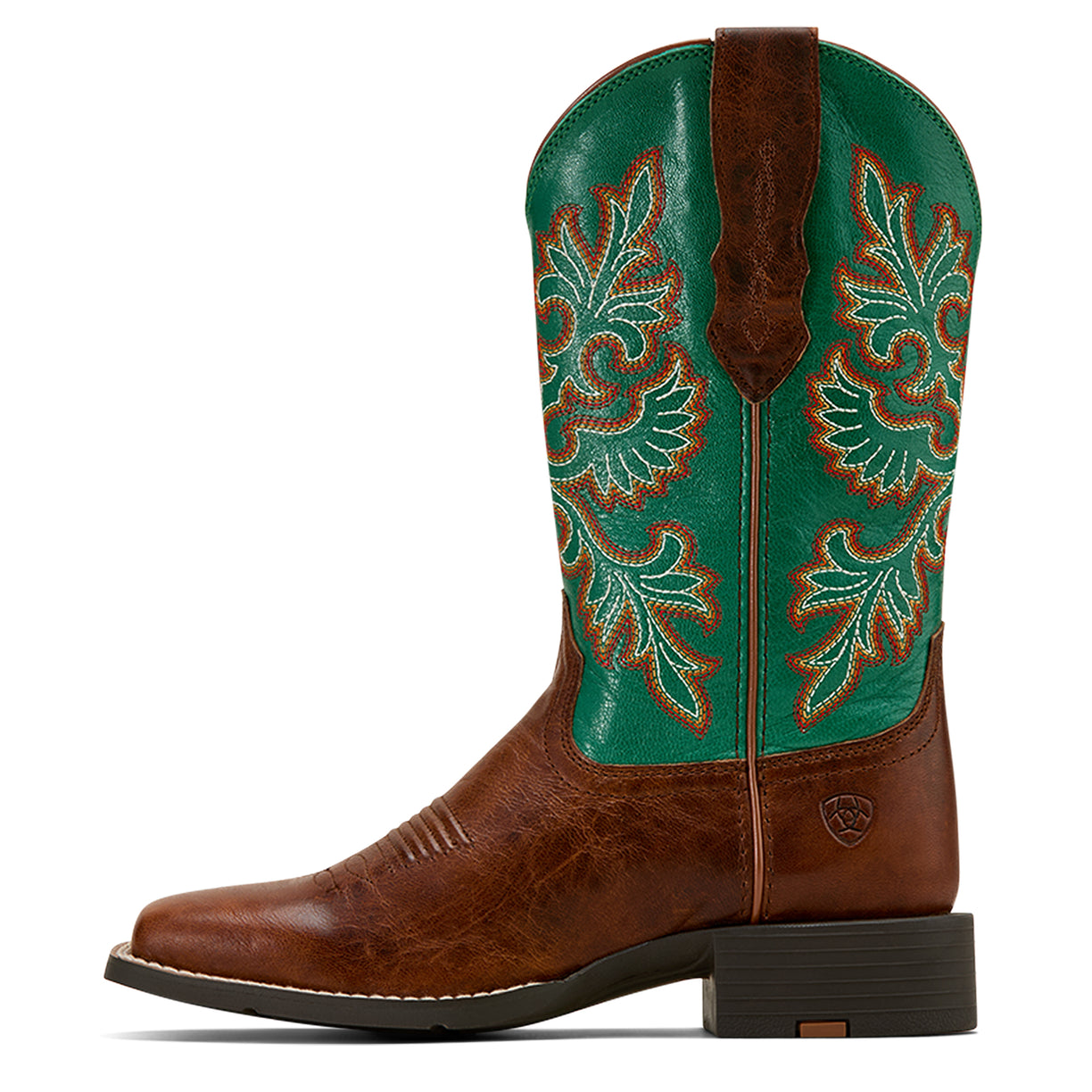 Round Up Wide Square Toe StretchFit Western Boot