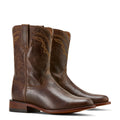 Ariat Men's Downtown Western Boot in loco brown leather - Pair