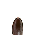 Ariat Men's Downtown Western Boot in loco brown leather - Toe
