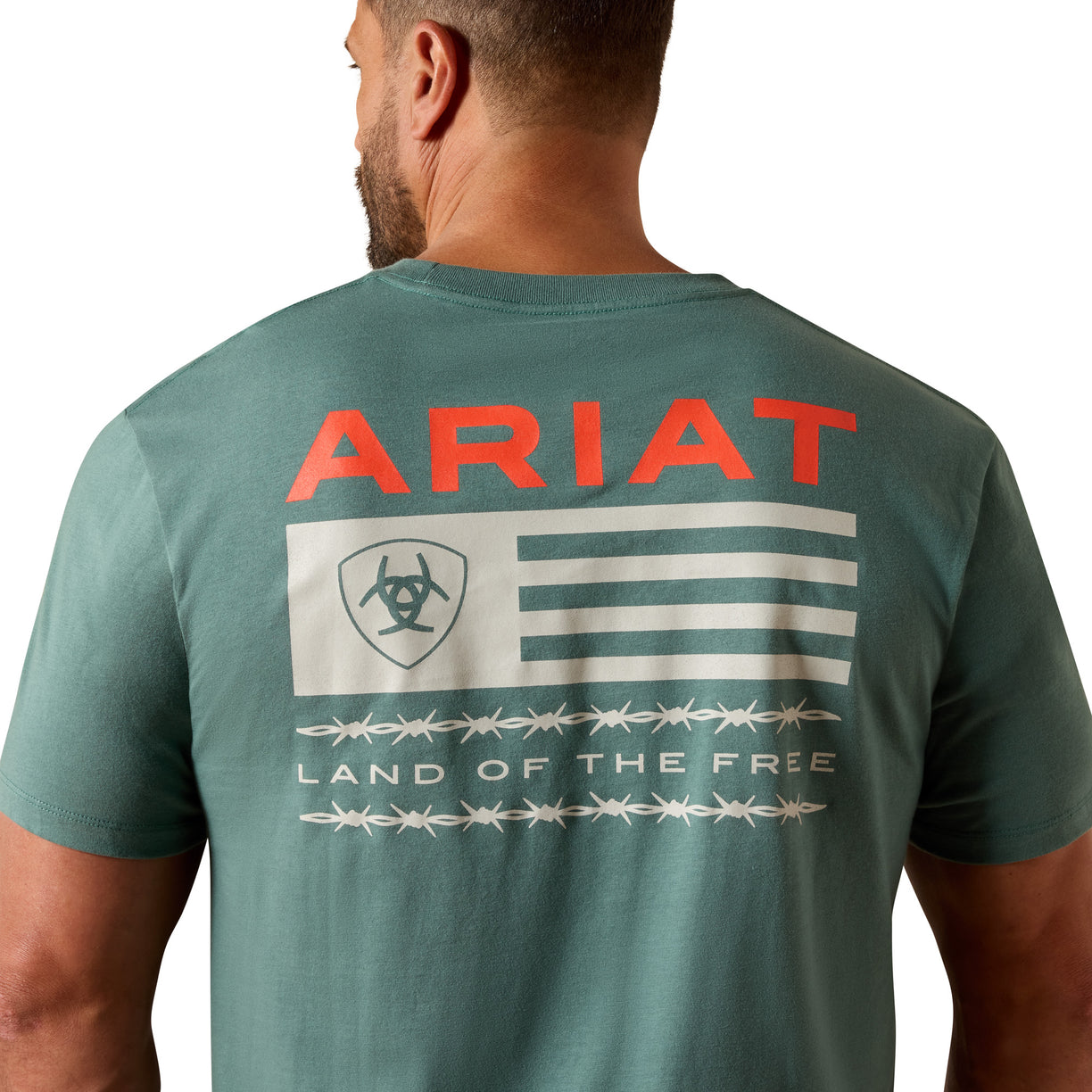 Ariat Hidden Valley Flag Classic Fit T-Shirt