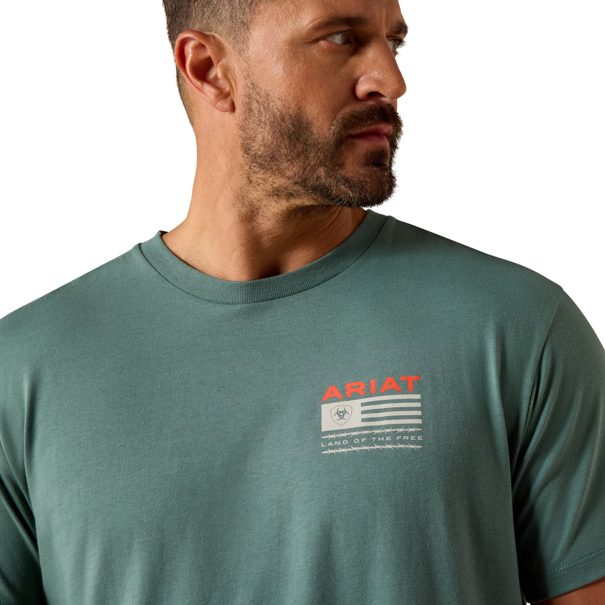 Ariat Hidden Valley Flag Classic Fit T-Shirt