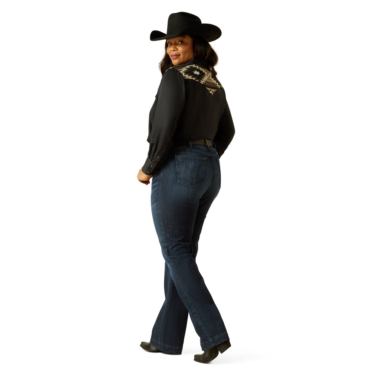 High Rise Frazey Slim Trouser Jeans