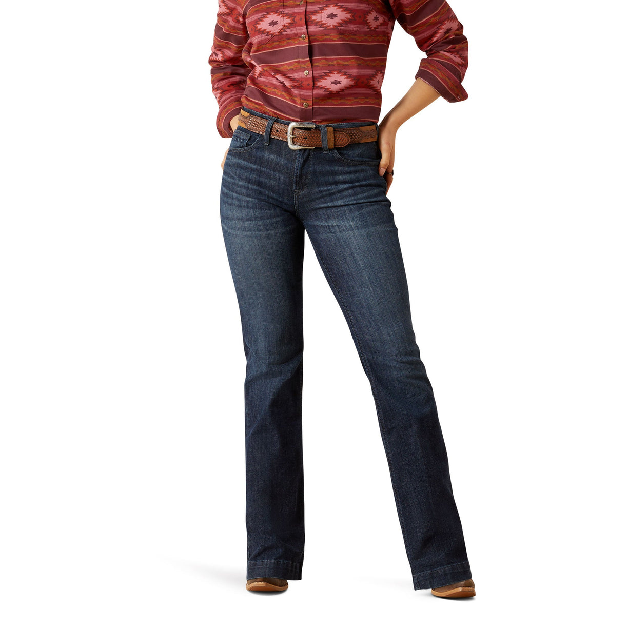 High Rise Frazey Slim Trouser Jeans