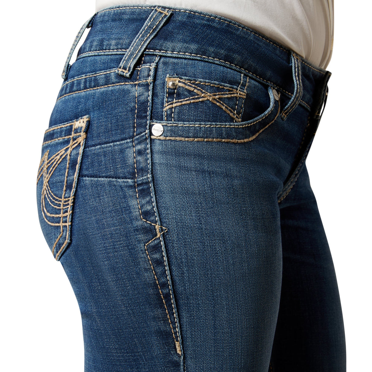 Mid Rise Joanna Boot Cut Jeans