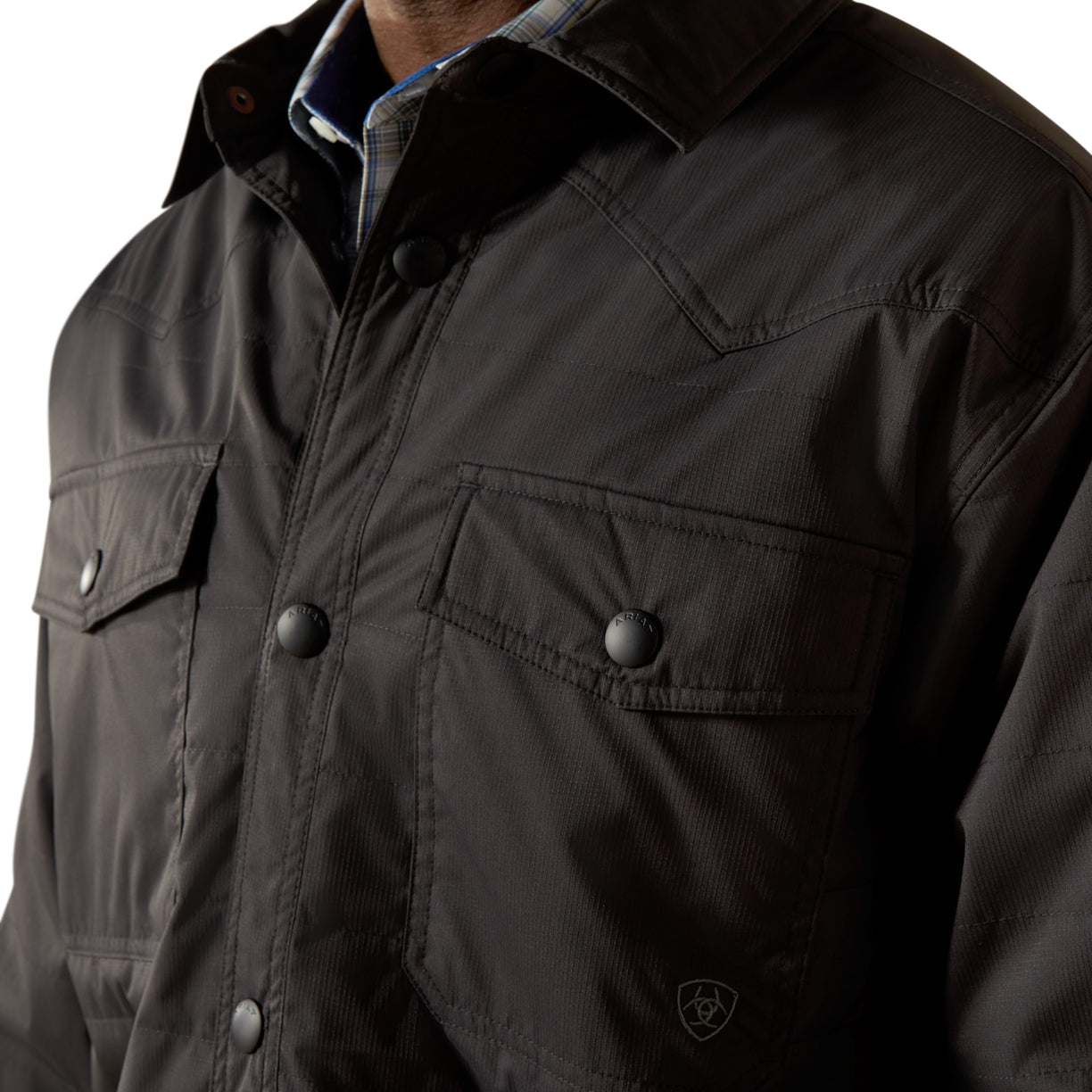 Quilted Shirt Jacket