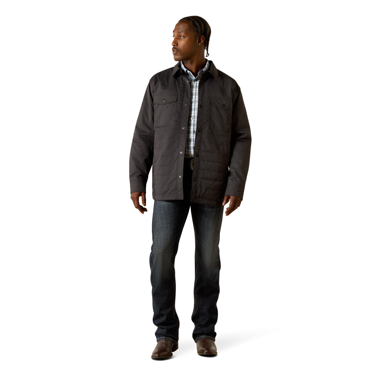 Quilted Shirt Jacket