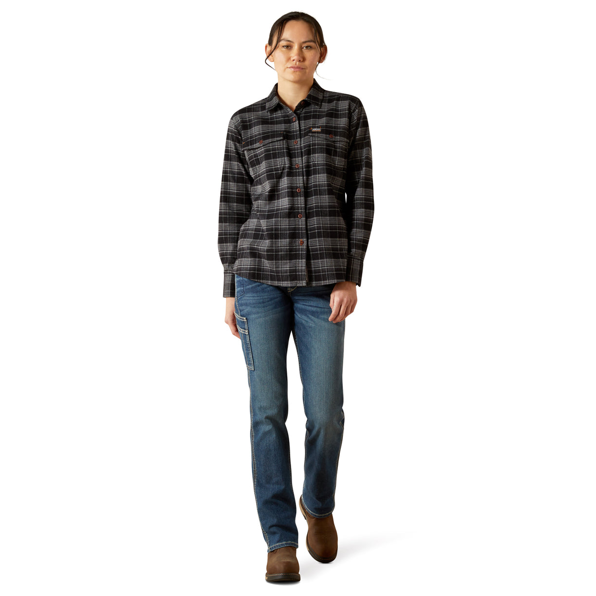 Rebar Flannel DuraStretch Work Shirt