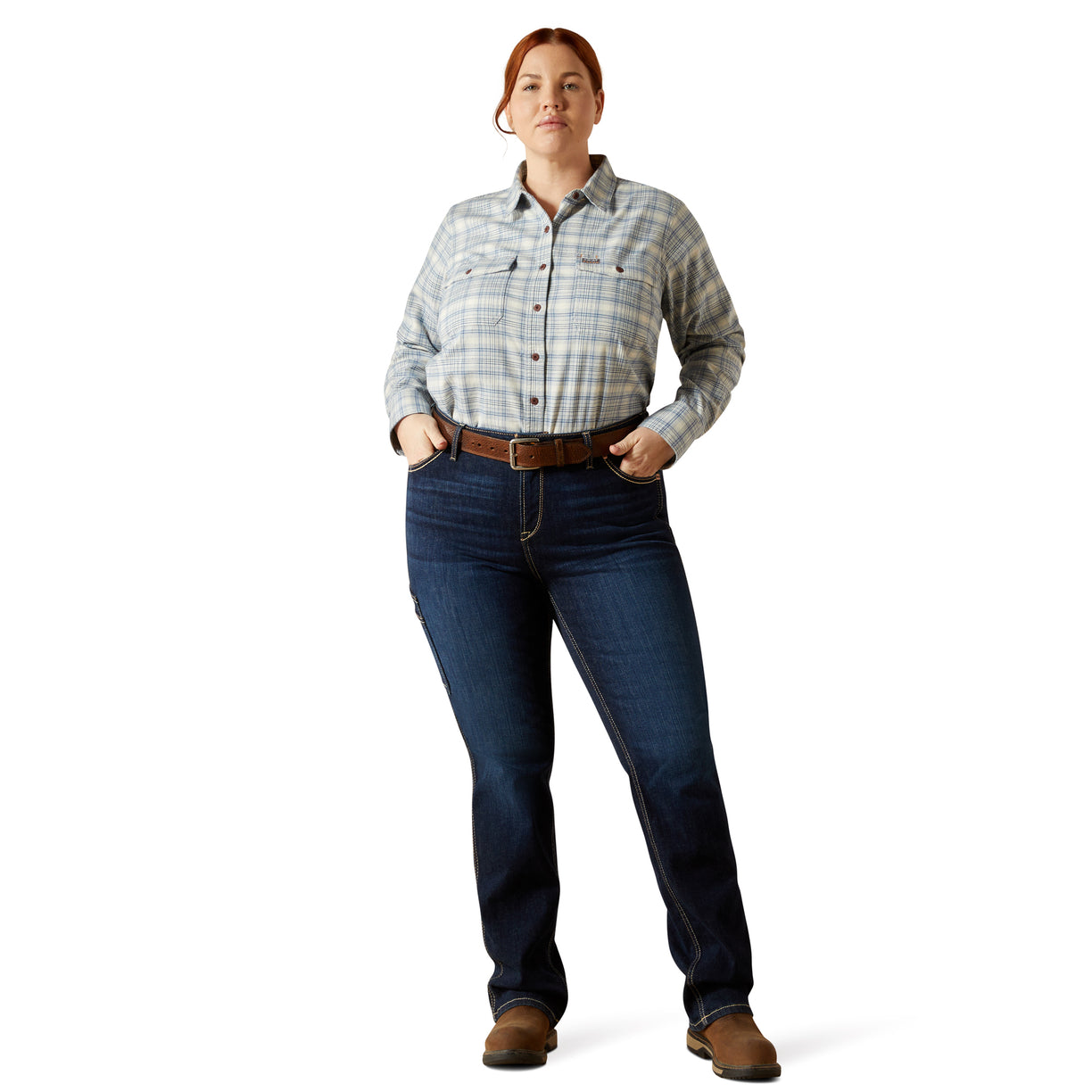 Rebar Flannel DuraStretch Work Shirt
