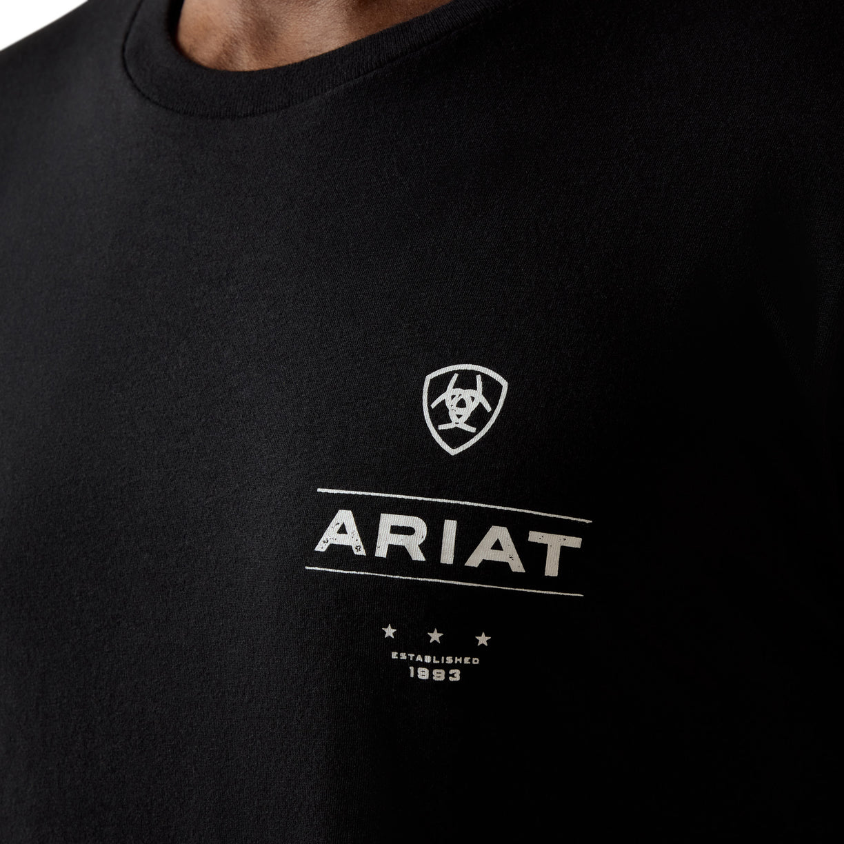 Ariat Wooden Diamond Flag Classic Fit T-Shirt