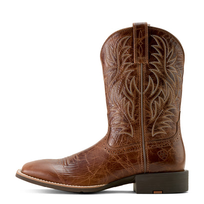 Sport Western Wide Square Toe Cowboy Boot