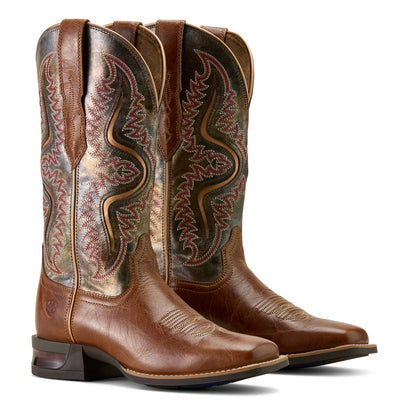 Captivate Wide Square Toe Western Boot