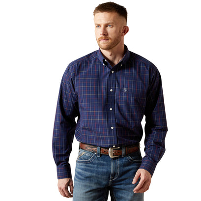 Wrinkle Free Blaze Classic Fit Shirt