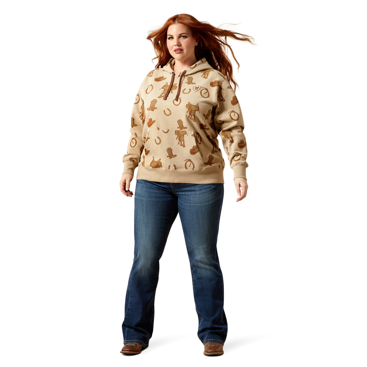 Ariat Logo 2.0 Printed Hoodie