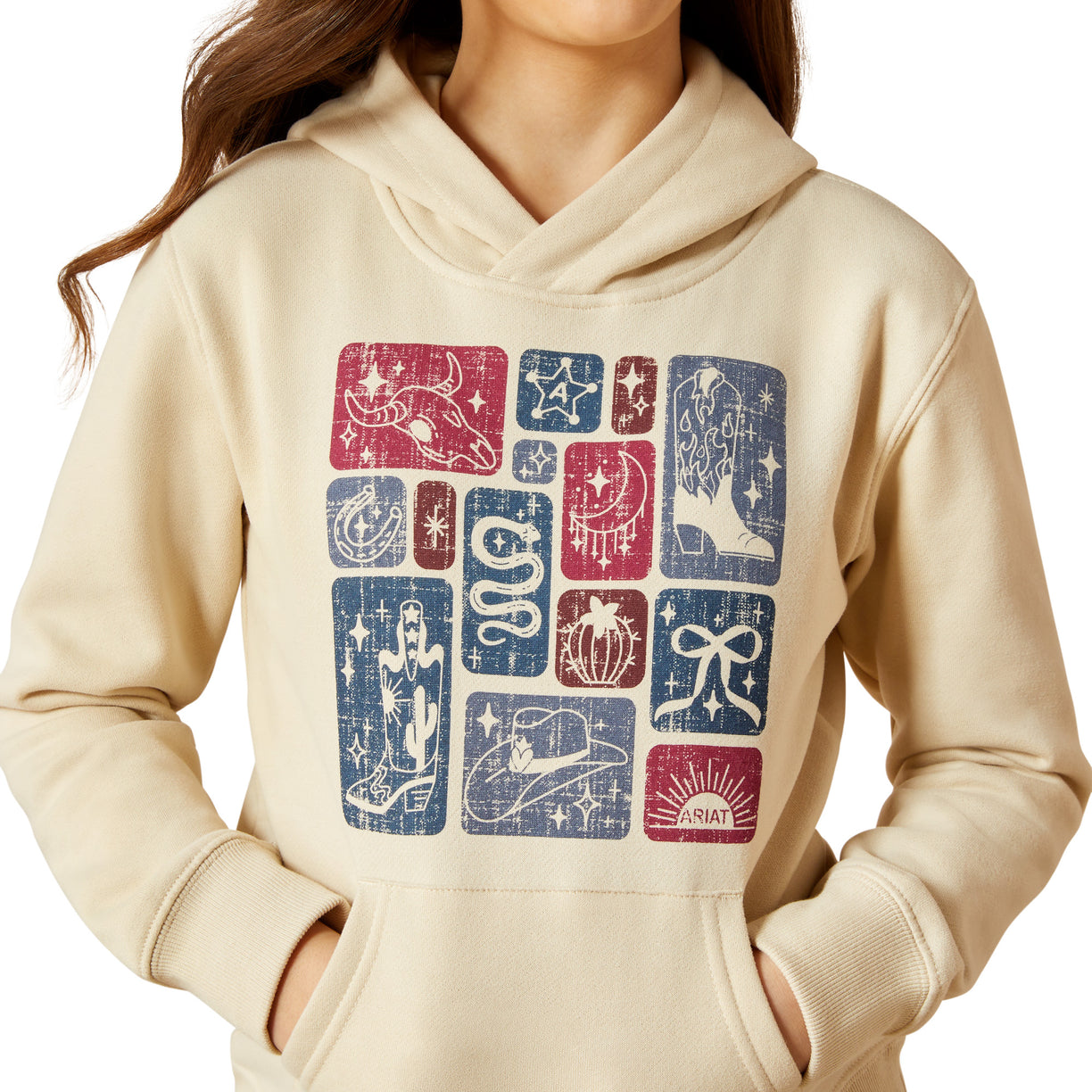 Western Blocks Hoodie