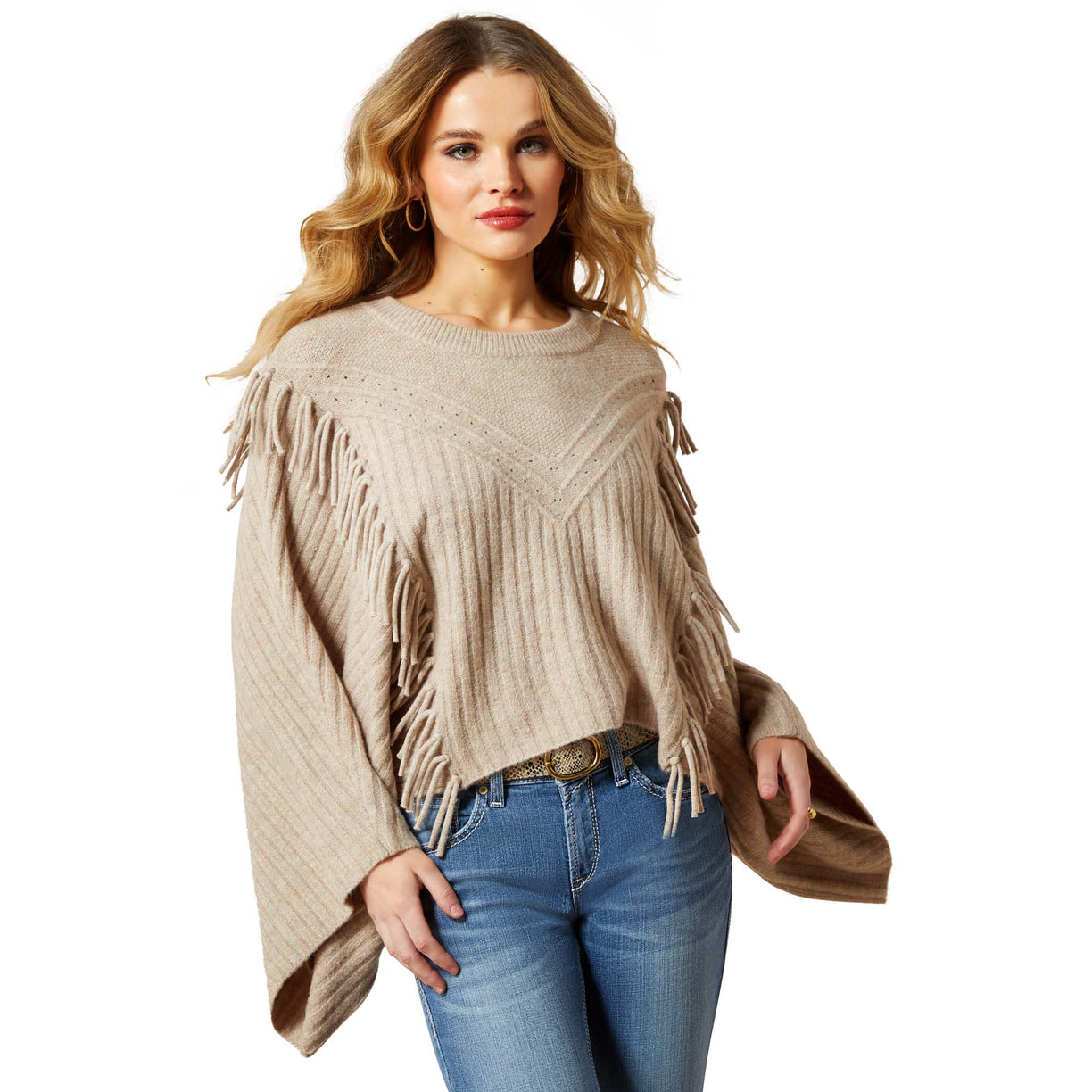 Lia Poncho Sweater