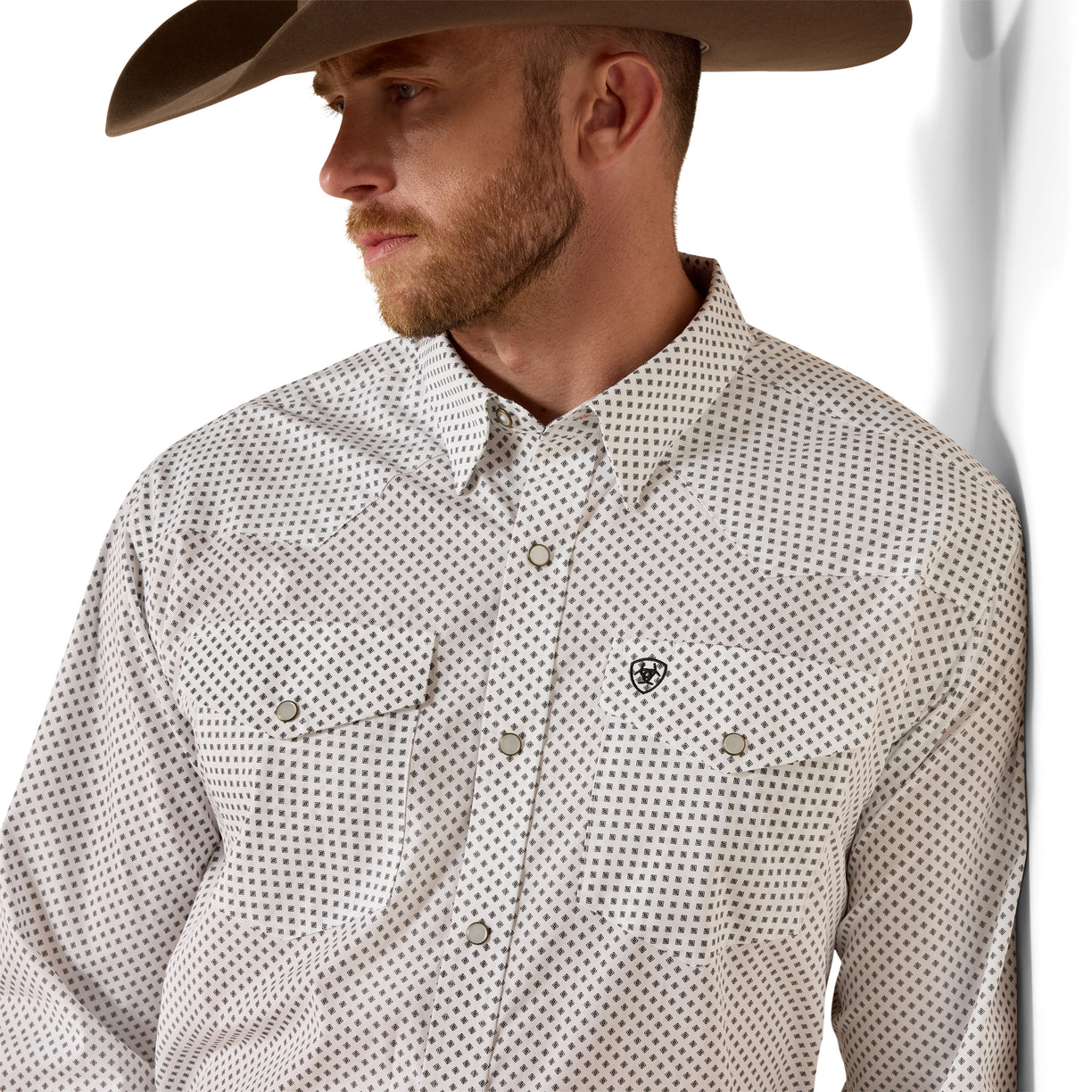 Wrinkle Free Anthony Classic Fit Snap Shirt