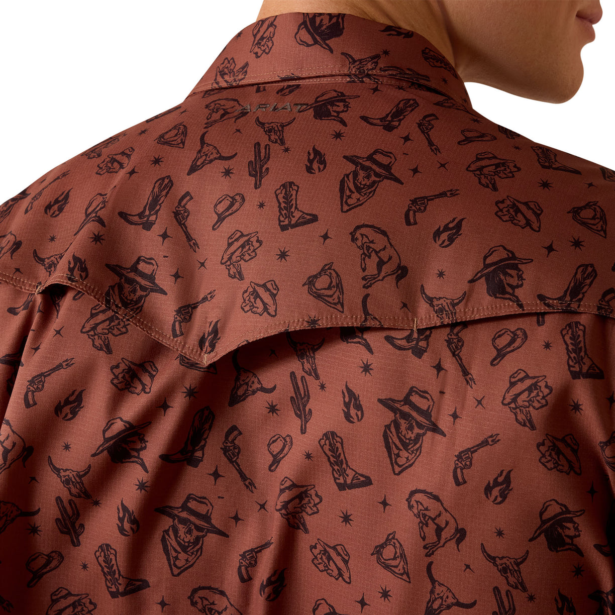 Printed VentTEK Western Yoke Classic Fit Snap Shirt