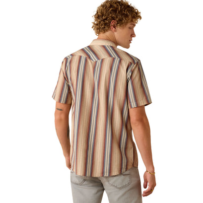 Retro Haver Fitted Snap Shirt