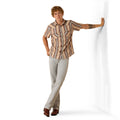 Retro Haver Fitted Snap Shirt