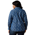 Wild Blue Western Snap Shirt
