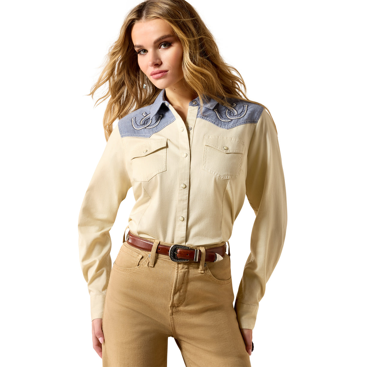 Horseshoe Western Snap Shirt