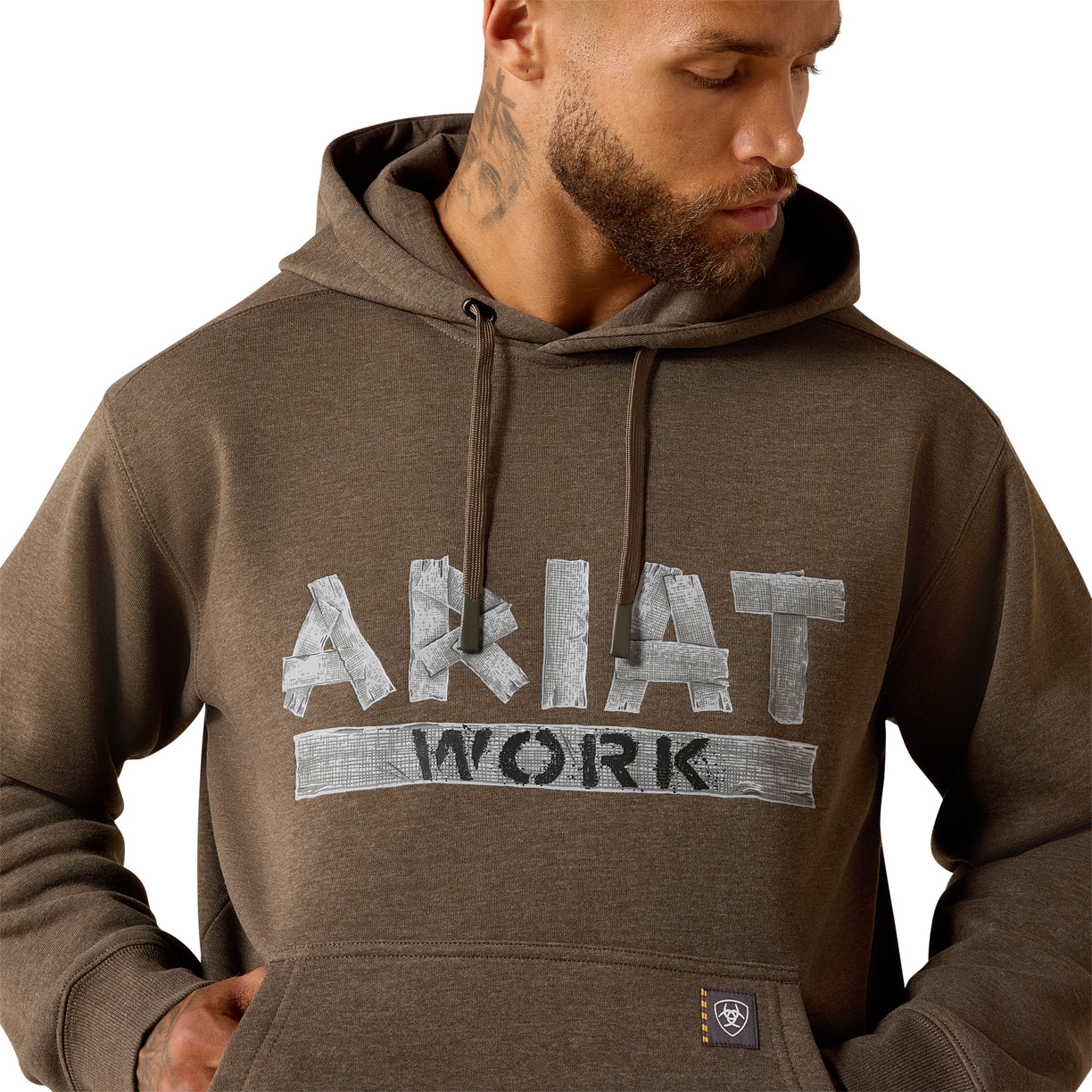 Rebar Lightweight Duct Logo Hoodie