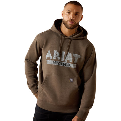 Rebar Lightweight Duct Logo Hoodie