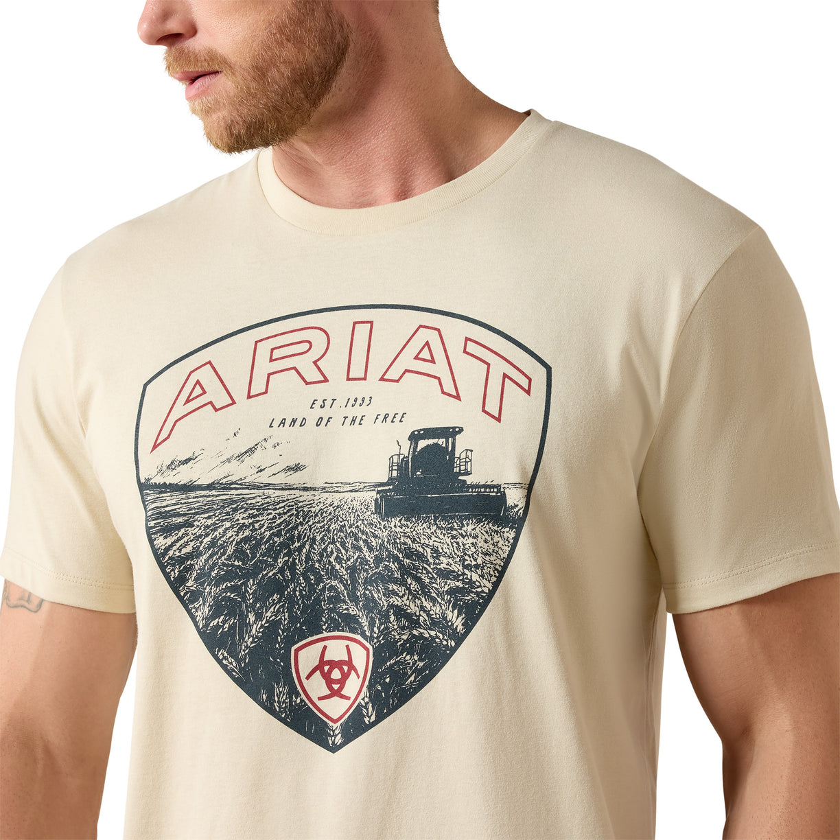 Ariat Land of the Free Farm Shield Classic Fit T-Shirt