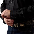 Lightweight Twill Classic Fit Snap Shirt