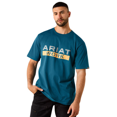 Rebar Cotton Strong Logo T-Shirt