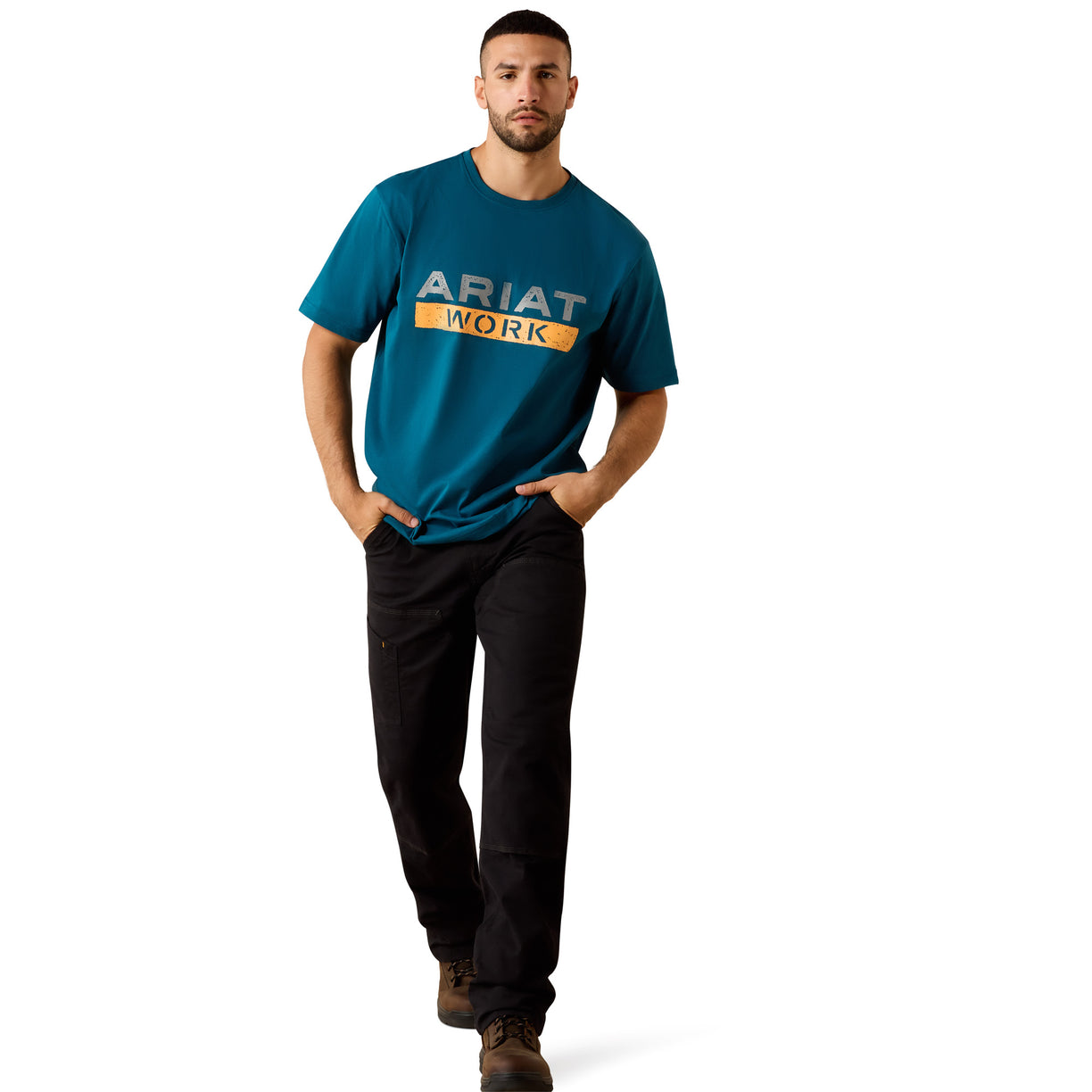 Rebar Cotton Strong Logo T-Shirt