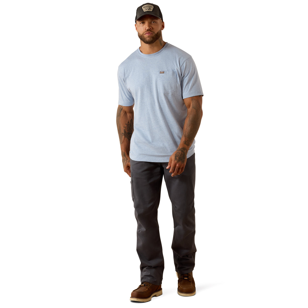 Rebar Cotton Strong Standard Pocket T-Shirt