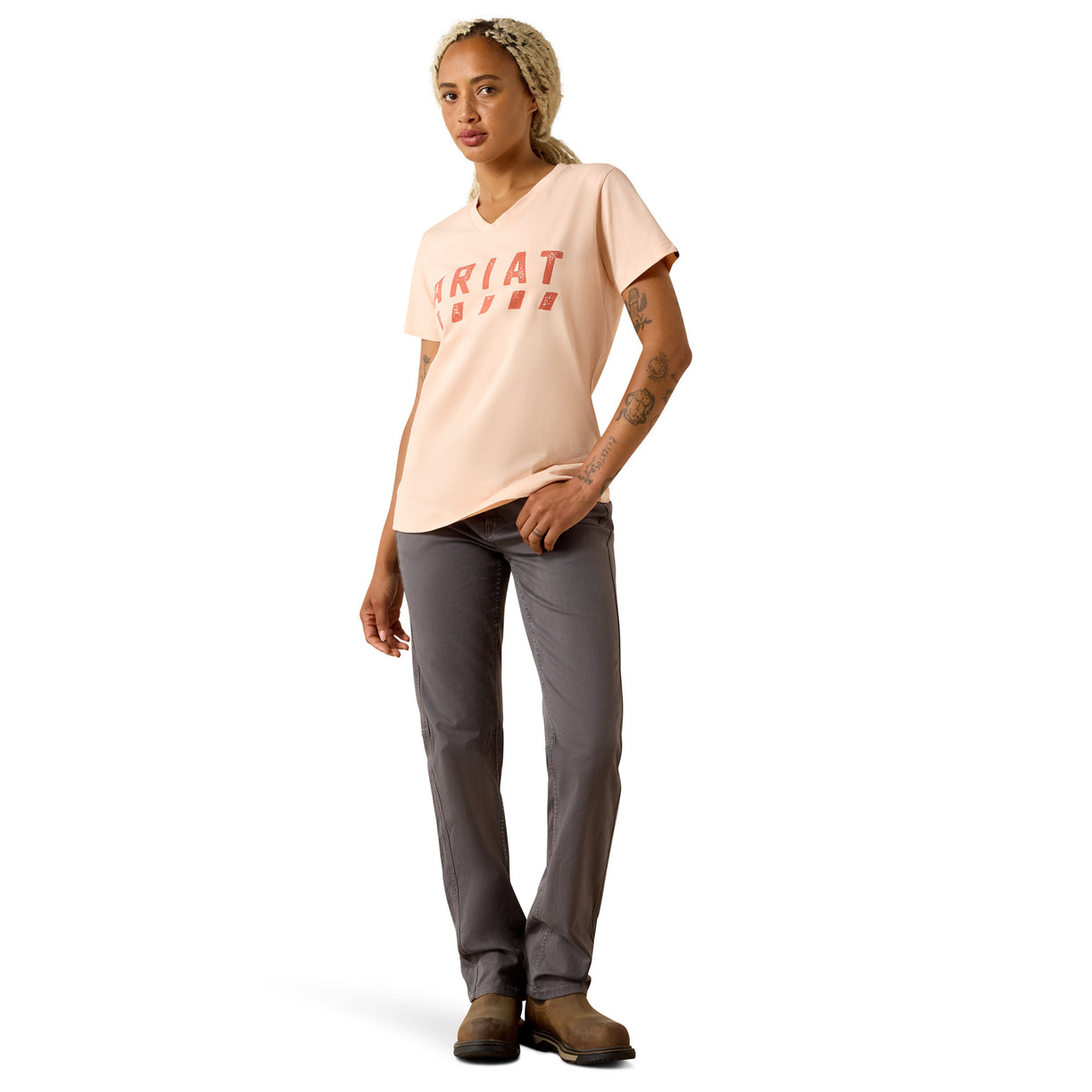 Rebar Cotton Strong Logo T-Shirt