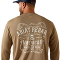 Rebar Heat Fighter Label Long Sleeve T-Shirt
