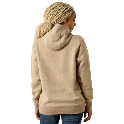 Rebar Lightweight Logo 1/2 Zip Hoodie