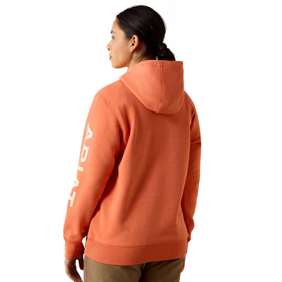 Rebar Lightweight Logo 1/2 Zip Hoodie