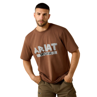Rebar Cotton Strong Duct Logo T-Shirt