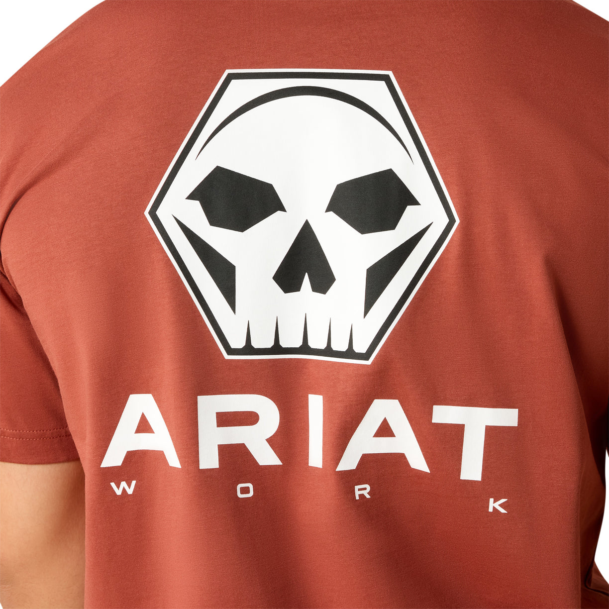 Rebar Cotton Strong Bolt Skull T-Shirt