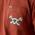 Rebar Cotton Strong Bolt Skull T-Shirt