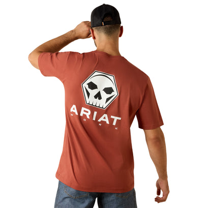 Rebar Cotton Strong Bolt Skull T-Shirt